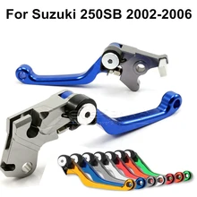 Motorcycle Accessories One Pair Top Quality CNC Pivot Brake Clutch Levers For Suzuki 250SB 2002 2003 2004 2005 2006 Blue D10 Motorcycle Accessories One Pair Top Quality CNC Pivot Brake Clutch Levers For Suzuki 250SB 2002 2003 2004 2005 2006 Blue D10