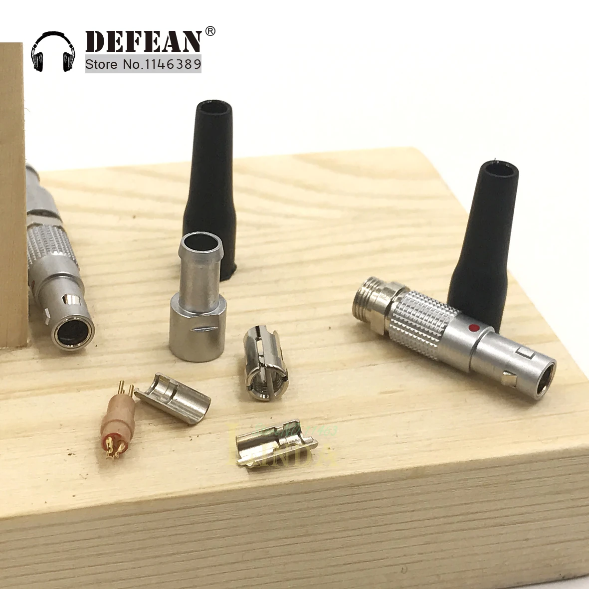 Replacement repair part connector adapter plug Male for AKG K812 K 812