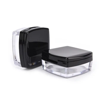 

10g Portable Mini Pill Case Medicine Boxes Travel Home Medical Drugs Tablet Empty Black Loose Powder Case Home Holder Cases