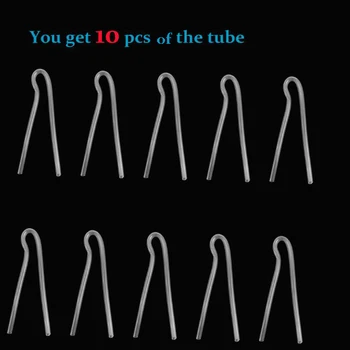 

Hearing aid accessories 10pcs Ear aid accessory cheap good quality replacement tube for earmold cost saving pre-bent tubing