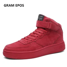 GRAM EPOS New Male Spring Autumn Hip Hop High Quality man Lace up High Tops Men Walking Shoes Breathable Winter fashion Botas
