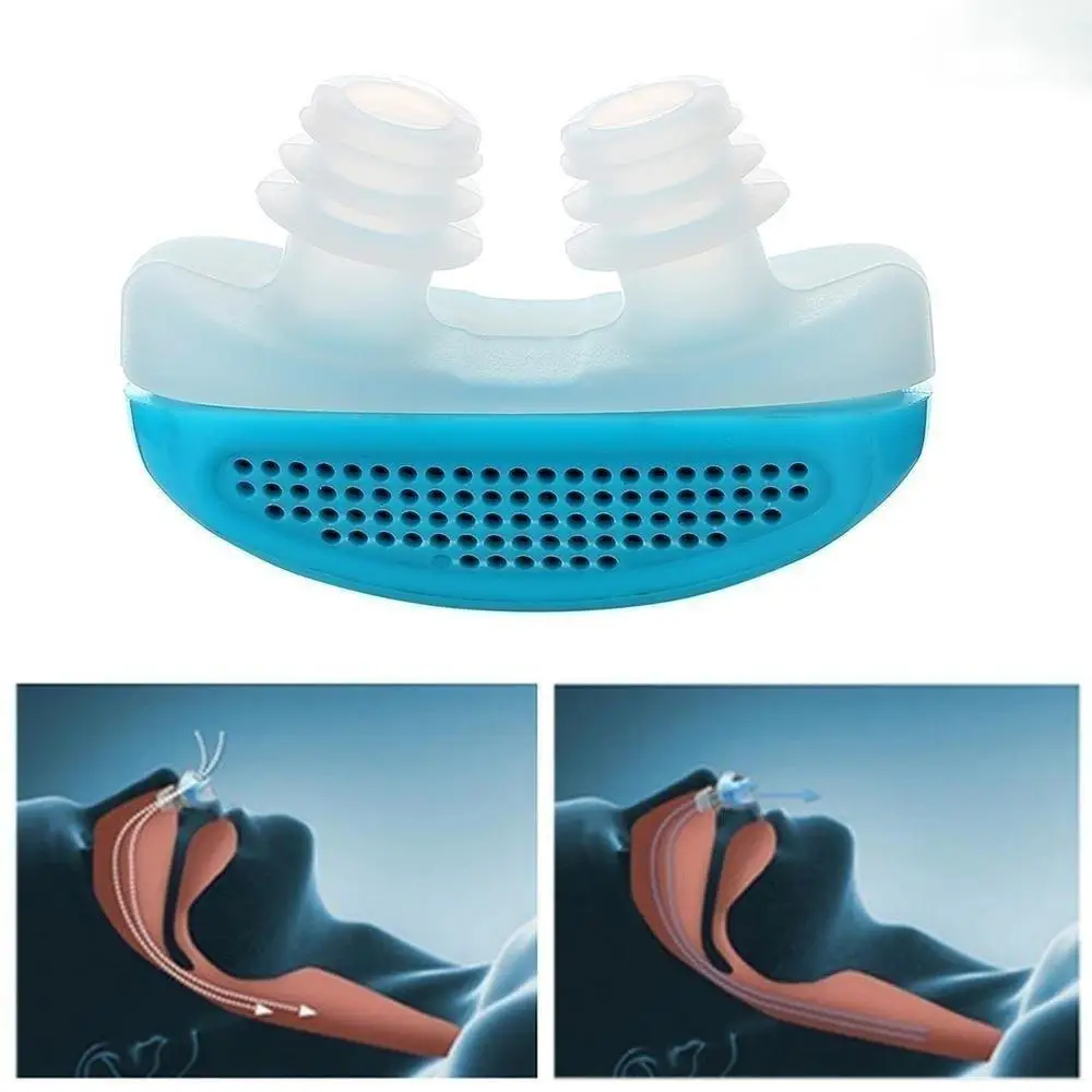 2019 TOP sleeping anti snore silicone air clean filter nasal dilator