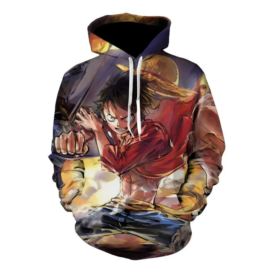 3d Digital Printing ONE PIECE Trafalgar Law Costume Hoodie Cosplay Sweatshirts Clothing Costumes - Цвет: as photos