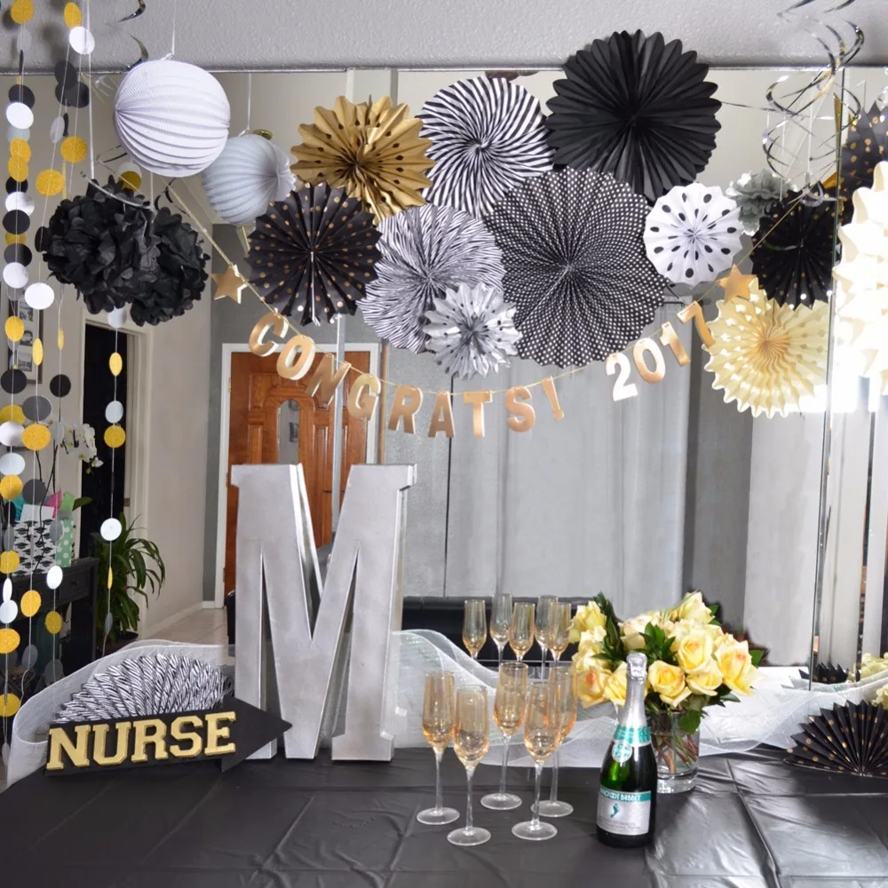 Sunbeauty 22pcs set Graduation Party  Decoration  2019 DIY 