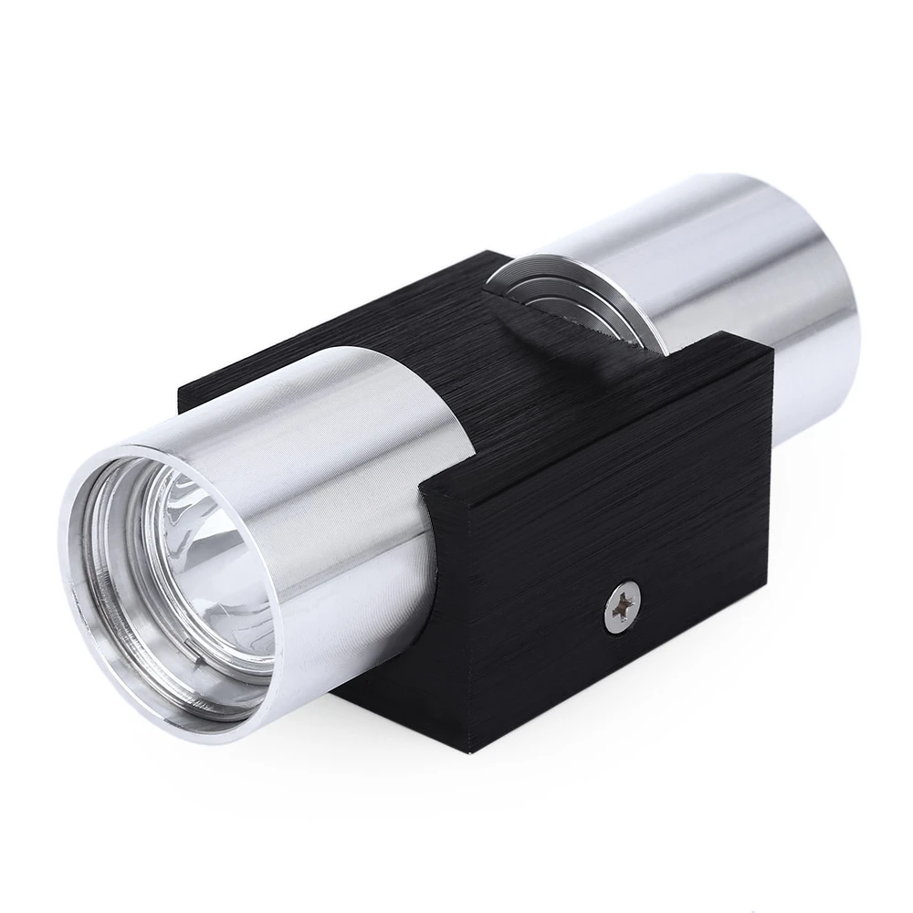Modern 2W LED Aluminum Wall Lamp Creative Hallway Bedside Aisle Corridor Background Lighting