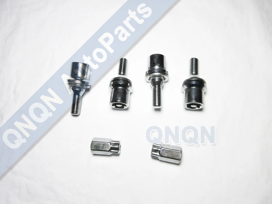 Car Wheel Nut Caps for Peugeot 2008 3008 4008 301 (4+2)in Nuts & Bolts