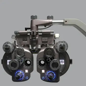 

Lighted Phoropter| Minus Cylinder Vision Tester Full Aluminium Parts Plus Cyl LED Phoroptor | Refractor ML-600