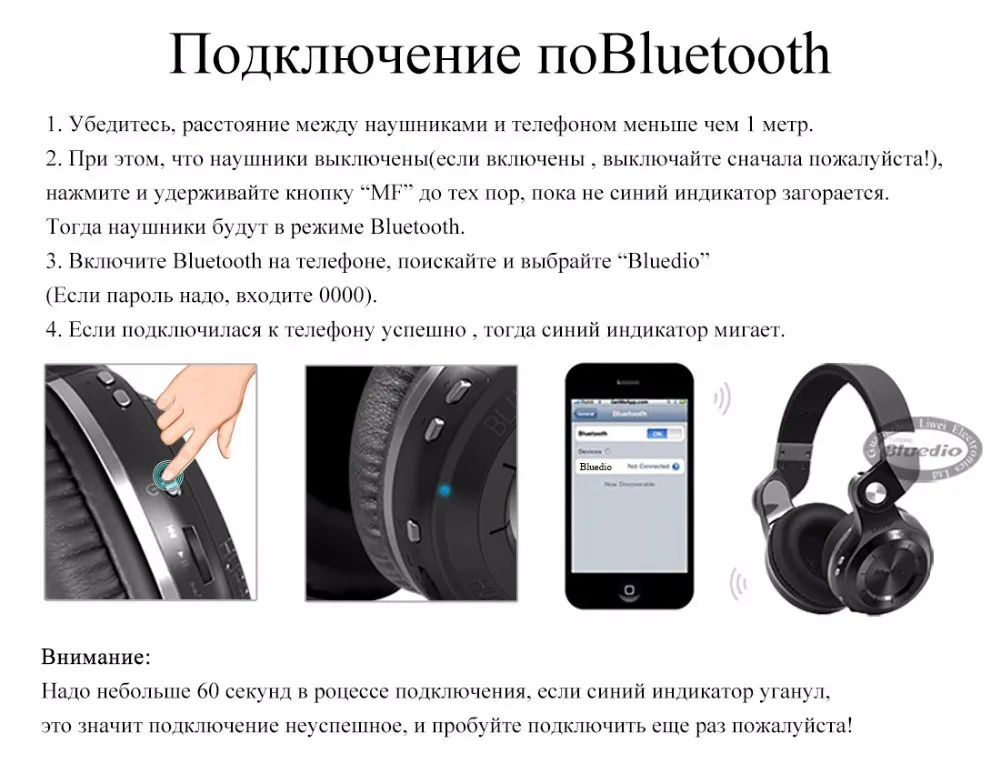 Bluedio T2S Bluetooth наушники и складные накладные наушники BT 4.1 беспроводные Bluetooth-гарнитуры наушники с микрофоном