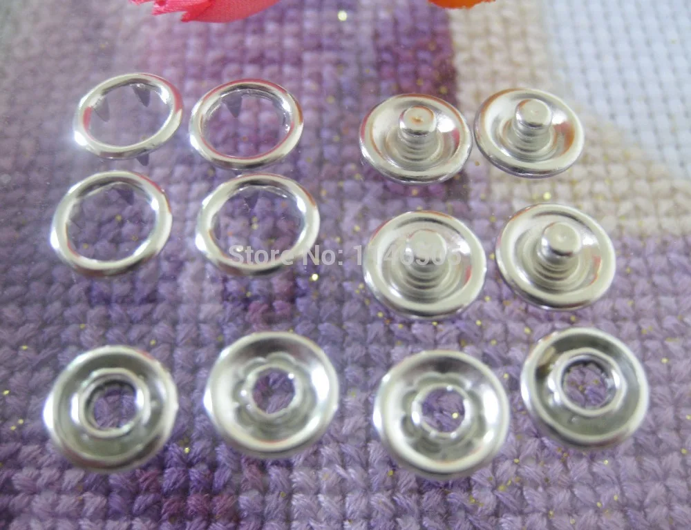 12,5 мм 200 шт./лот, Детские аксессуары, нейлоновые кнопки, круглые мини кнопки, прозрачные пуговицы для шитья одежды, скрапбукинг