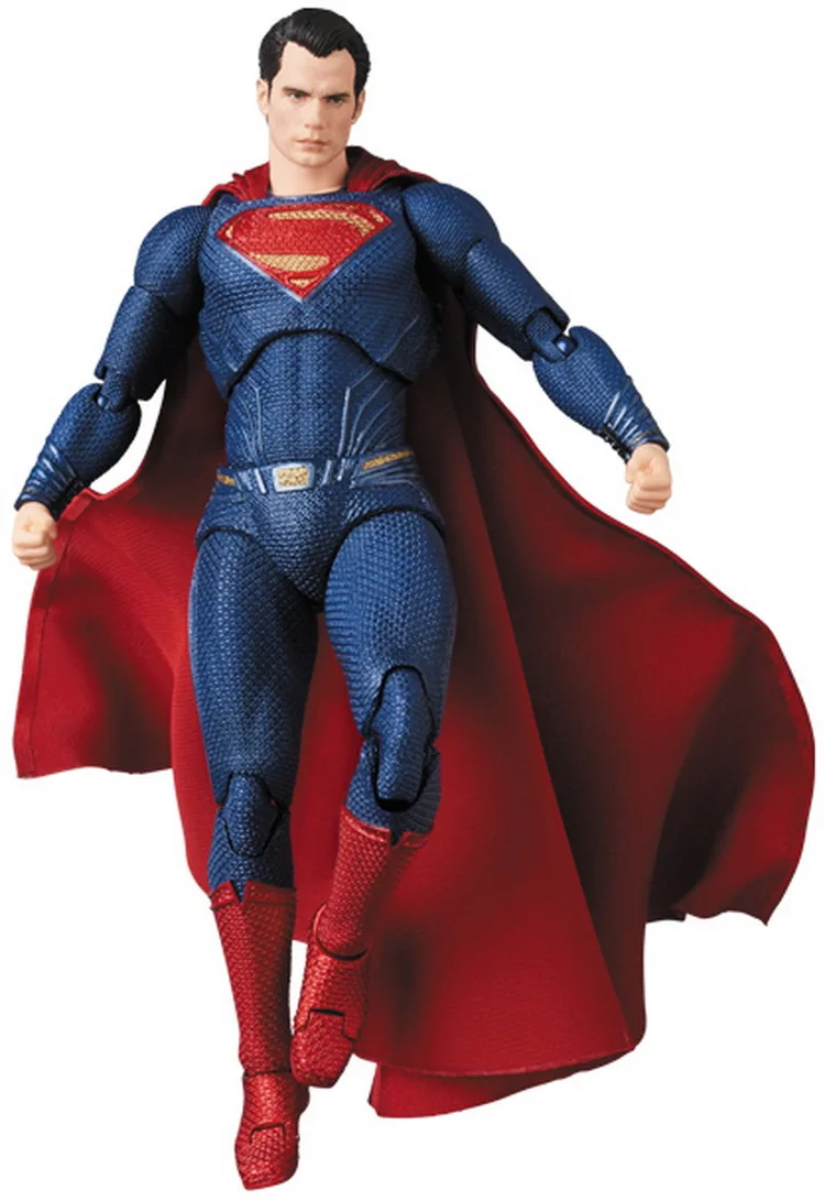 Фигурка Супермена DC игрушка Medicom MAFEX 057 коллекционная модель 16 см|Игровые фигурки