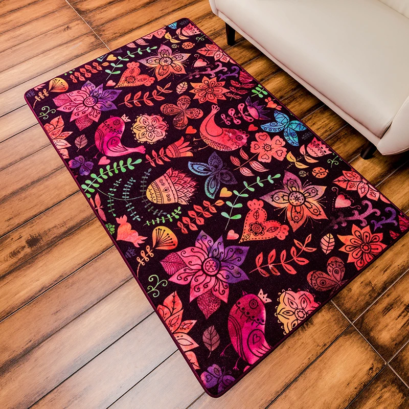 140*200cm Modern Colorful Rugs And Carpets Big Area Rug For Living Room Home Mats