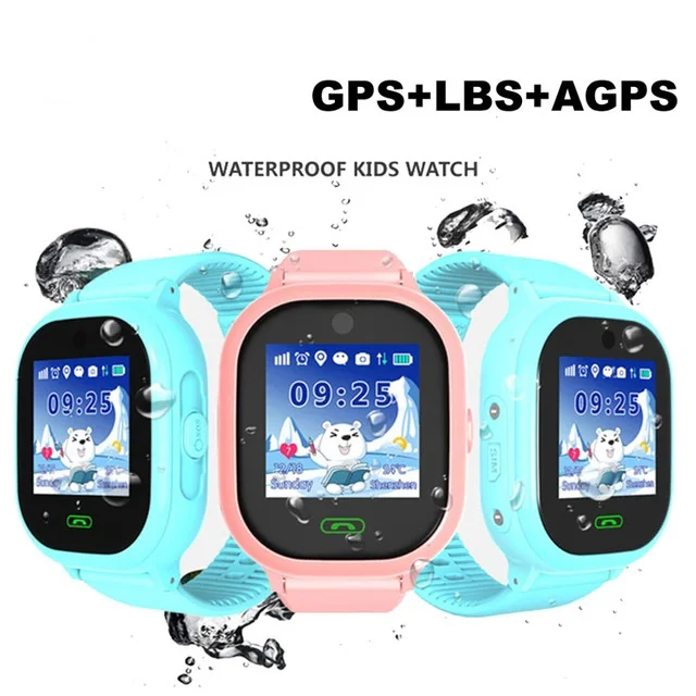 Kids Smart Watch TD05 IP67 Waterproof GPS WIFI LBS Tracker SOS Call Voice Chat Wearable Anti-lost Tracker Smartwatch for Child