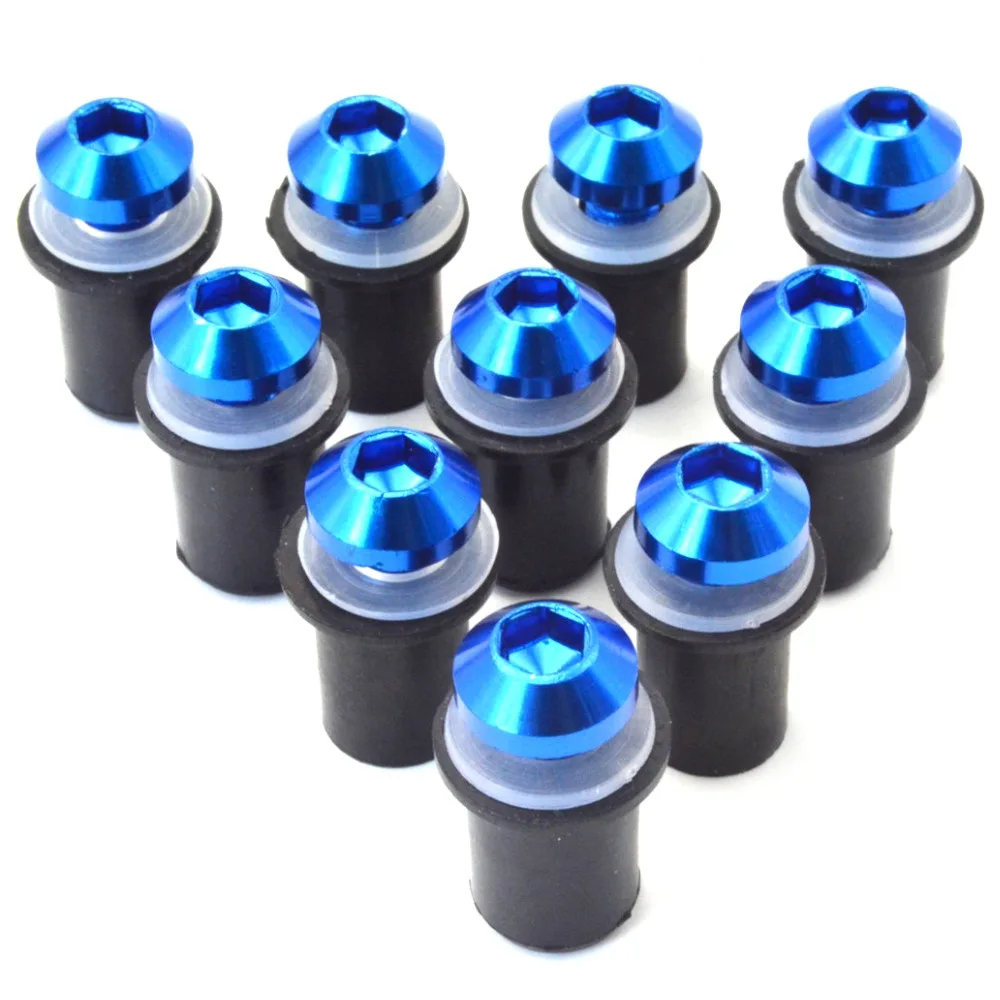 Acessórios da Motocicleta Parafuso do Pára-brisas Parafuso para Yamaha Supertenere Fz8 Xj6 Fz6 Yzf r1 r6 R6s Mt09 10x Cnc Xt1200ze Fz1 16 Cheap Capas de proteção