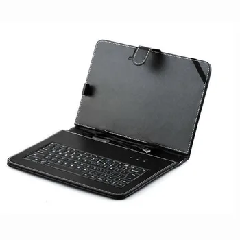 

USB Tablet Keyboard Leather Stand Case With Belt Clasp Kit + Stylus For Microsoft Surface RT Win8 20J Drop Shipping
