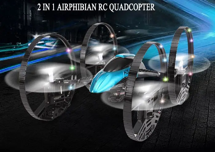 JJRC H3 2 in 1 Air -ground 2.4g 4ch Quadcopter Drone with Hd 2.0MP Camera RTF Helicopter Kit For Sale Radio Controlled Car Toys | Игрушки и