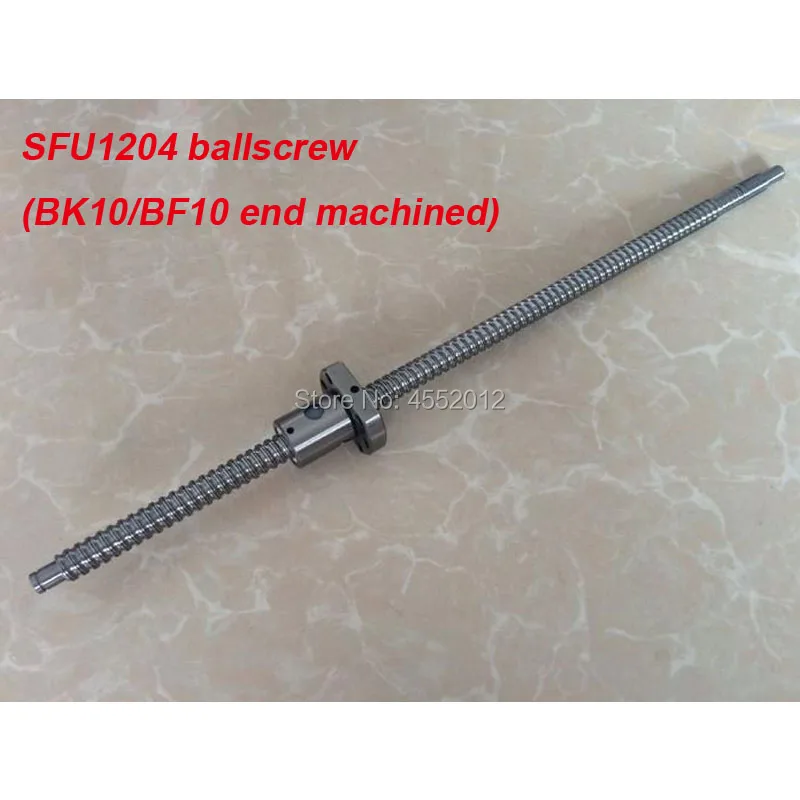 12 мм 1204 шариковый винт в рулоне C7 SFU1204 200 300 350 400 450 500 с одним фланец одной шариковой
