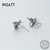INZATT Vintage 925 Sterling thai Silver Cute Bee Stud Earrings For Women Birthday Party  Prevent Allergy FINE  Jewelry Gift ► Photo 1/6