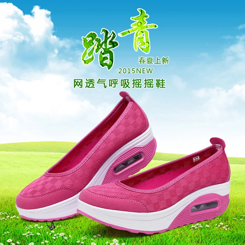 Г., летние женские сандалии женская летняя обувь с дышащей сеткой модная обувь на платформе