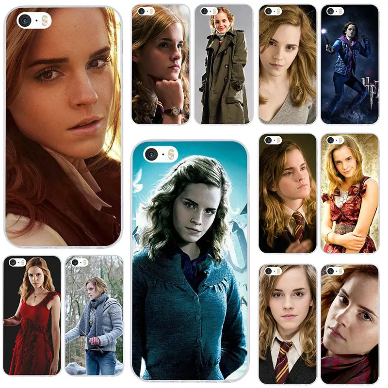 Soft TPU Cell Phone Case for iPhone X XR XS Max 6 6S 7 8 Plus 4 4S 5 5S SE 5C Back Cover Capa Hermione Jean Granger Harry Potter | Мобильные