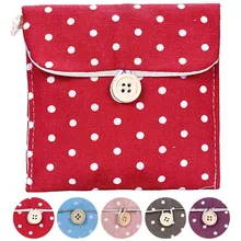Home Wider Hot Selling Free shipping New Design Girl Cotton Diaper Sanitary Napkin Package Bag Storage Organizer Dec13