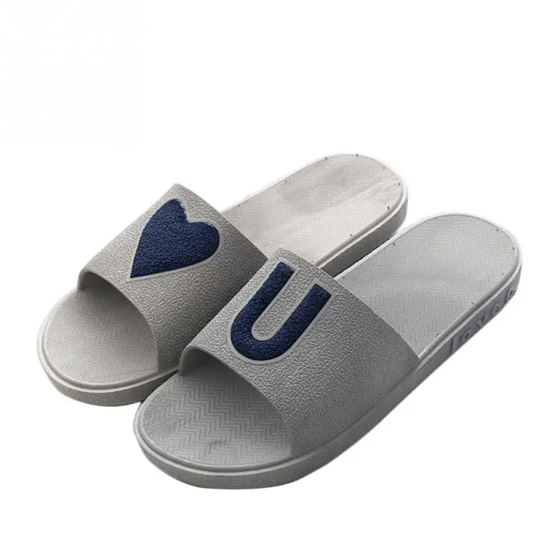 

Top Quality Men Slippers Summer Indoor Bathroom Sandals Casual Home Shower Shoes