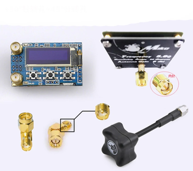 

OwlRC 5.8Ghz FPV Receiver Module+Double Layer Planar/Blacksheep TBS Antenna f ALL Dominatior Attitude Fatshart V3 4 Goggle OWLRX