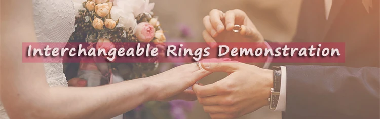 Изысканное розовое золото 2 карата, обручальные кольца 5А, обручальные кольца для женщин, складывающиеся свадебные подарки, набор колец, ювелирные изделия