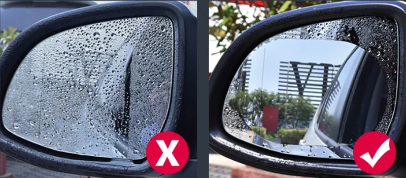 1 пара Автомобильная непромокаемая зеркальная защитная пленка заднего вида для Subaru XV Forester Outback Legacy Impreza XV BRZ Tribeca