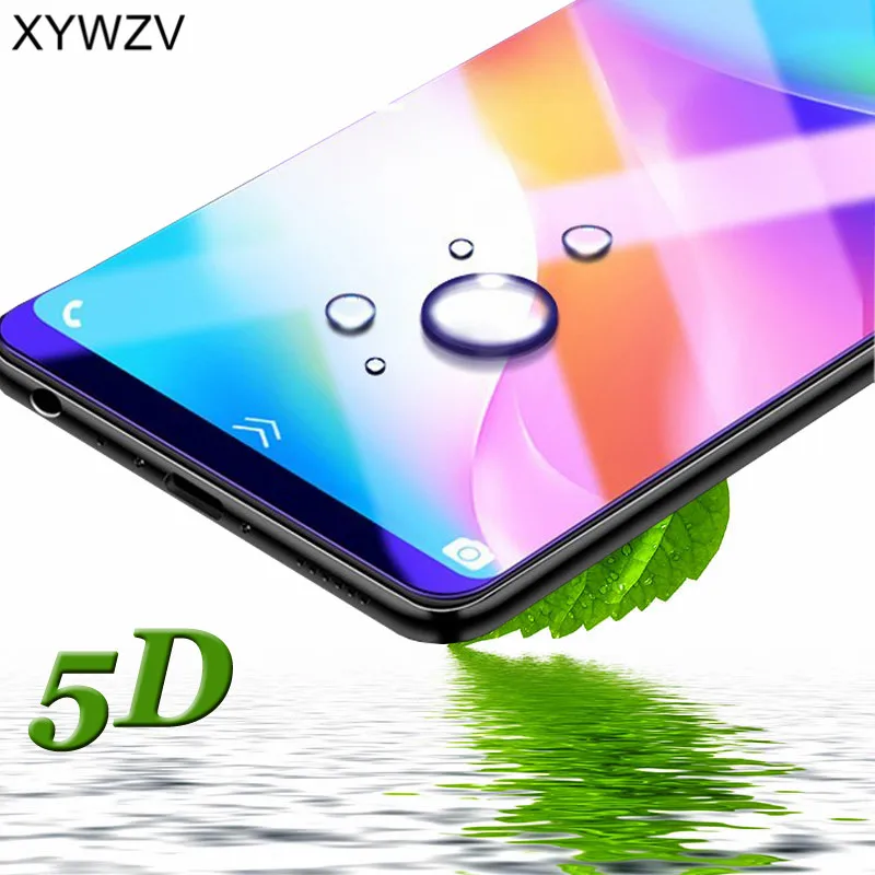 5D закаленное стекло с полным клеем для Vivo V11i Защита экрана BBK Защитная пленка