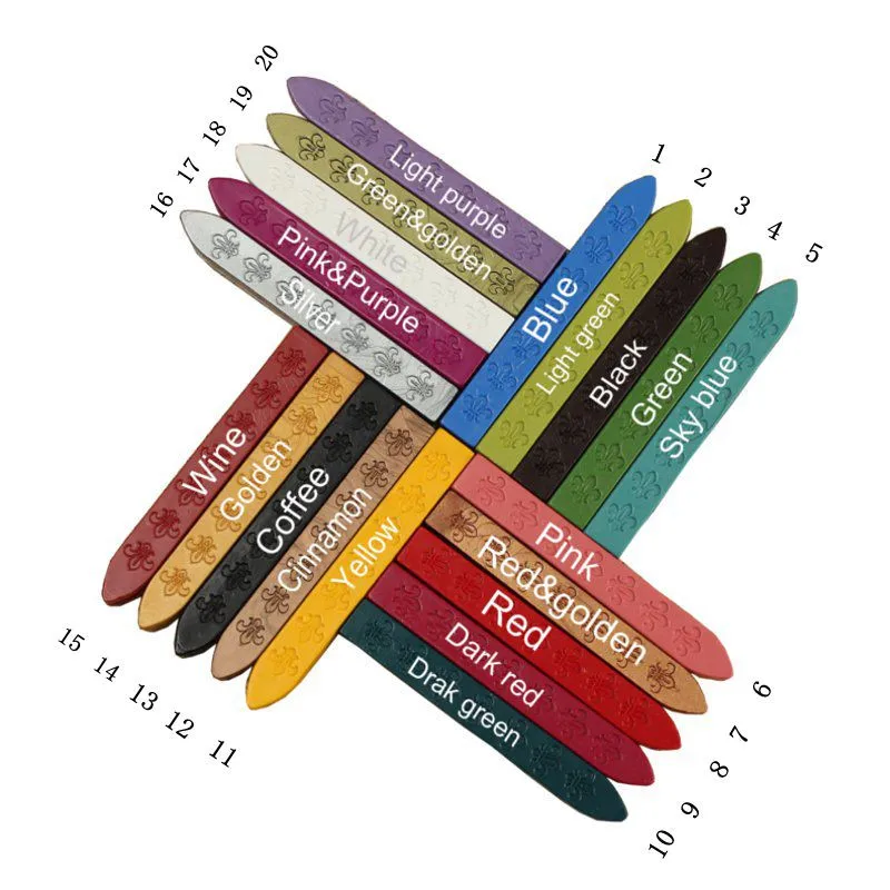 

Overvalue Vintage Sealing Wax Stick Seal Candle Wedding Party Invitations Envelope Letter Documents Postage Postcards Decoration