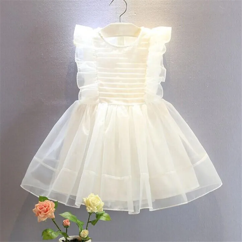 

Girl Dress Princess 2017 Brand Chiffon Kids Clothes Girls Dresses Sweet Bow Children Dress