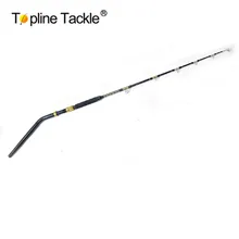 Рыбалка alu изгиб лодка Троллинг Род Отсадки Стержень С 80#6'" желтоперого