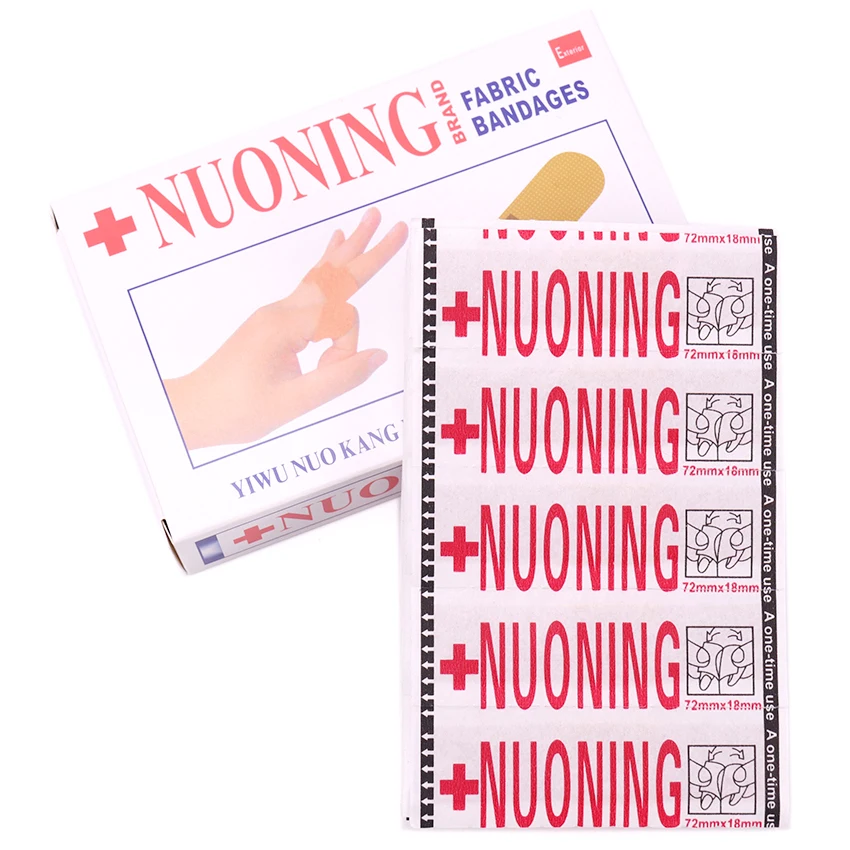 100Pcsbox Band Aid Wound Dressings Sterile Hemostasis Stickers Adult Children First Bandage Heel Cushion Adhesive Plaster huismerk kopen in de aanbieding 100Pcsbox Band Aid Wound Dressings Sterile Hemostasis Stickers Adult Children First Bandage Heel Cushion Adhesive Plaster huismerk kopen in de aanbieding