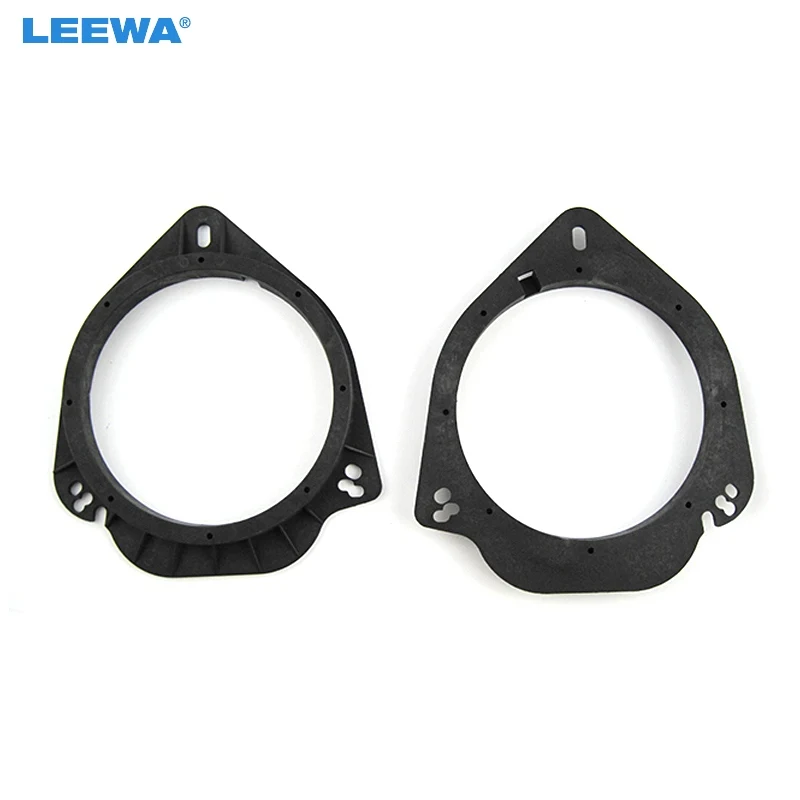 

LEEWA 2pcs 6.5" Car Speaker Spacer Mats for Chevrolet Buick Opel Solid Ring Mat Mount Adapter Speaker Pad Installation Kits