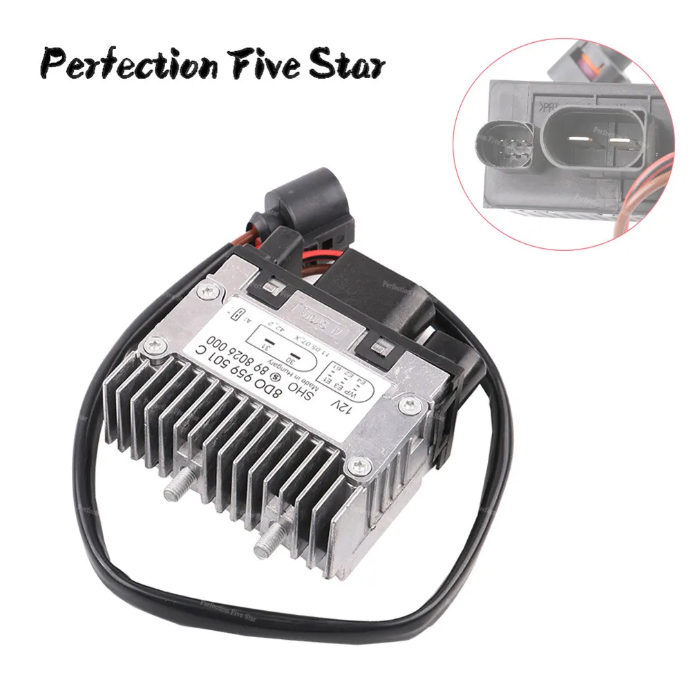 

8D0959501C For Audi A4 1998-1999 A6 1998-2005 For VW Passat 1997-2005 For Skoda Superb 2002-2008 Fan Control Unit Module New