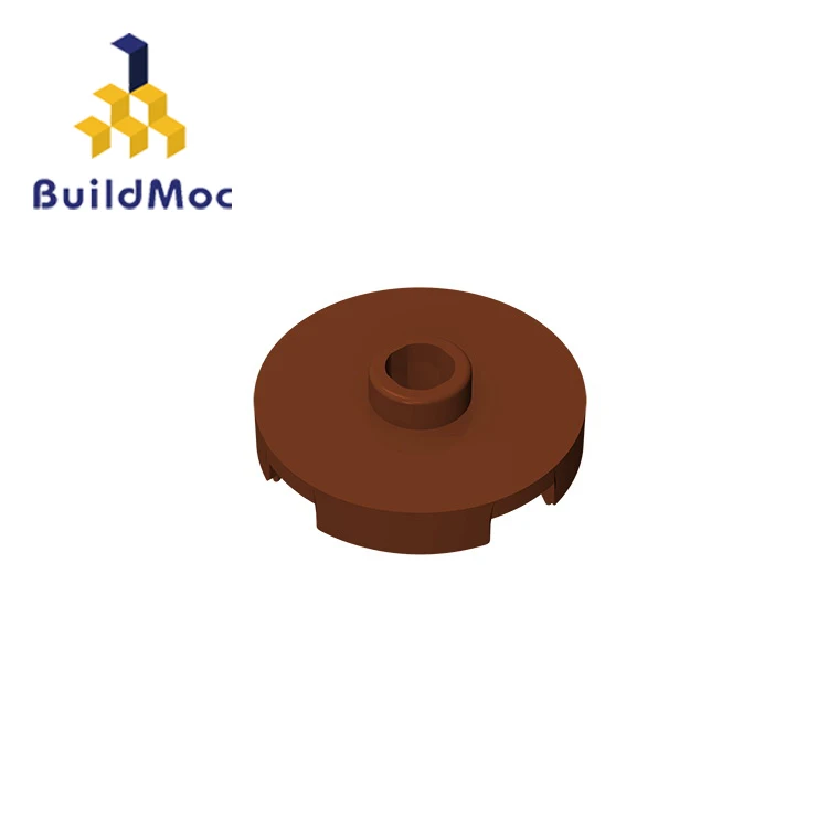 BuildMOC совместимая сборка частиц 18674 2x2 для строительных блоков части DIY логотип