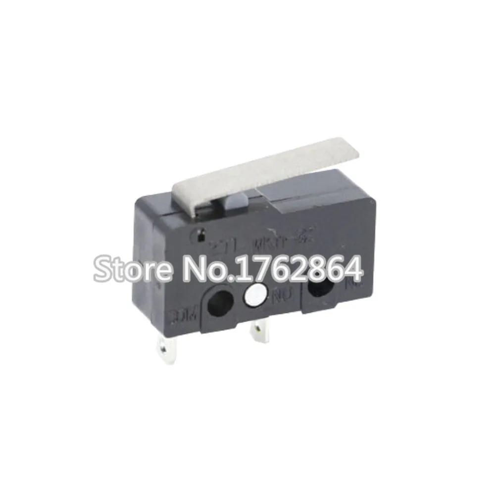 10 шт. концевой выключатель 2pin N/O N/C 5A250VAC микропереключатель KW11 3Z мини
