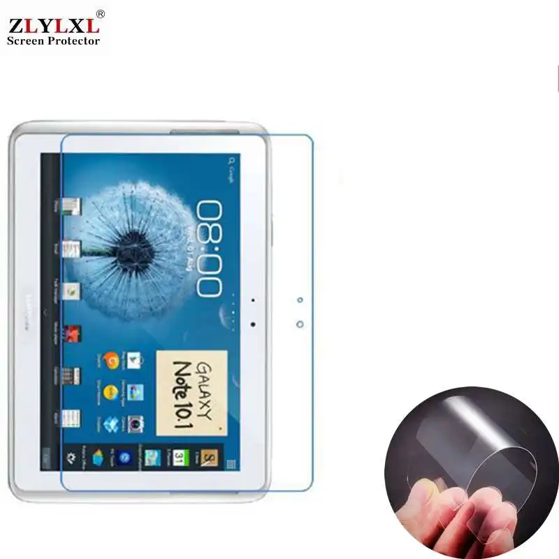2 pcs alot soft film for Samsung galaxy tab 2 Note 10.1 N8000 N8010 P5100 P5110 pad Tablet PC screen protector 10.1"