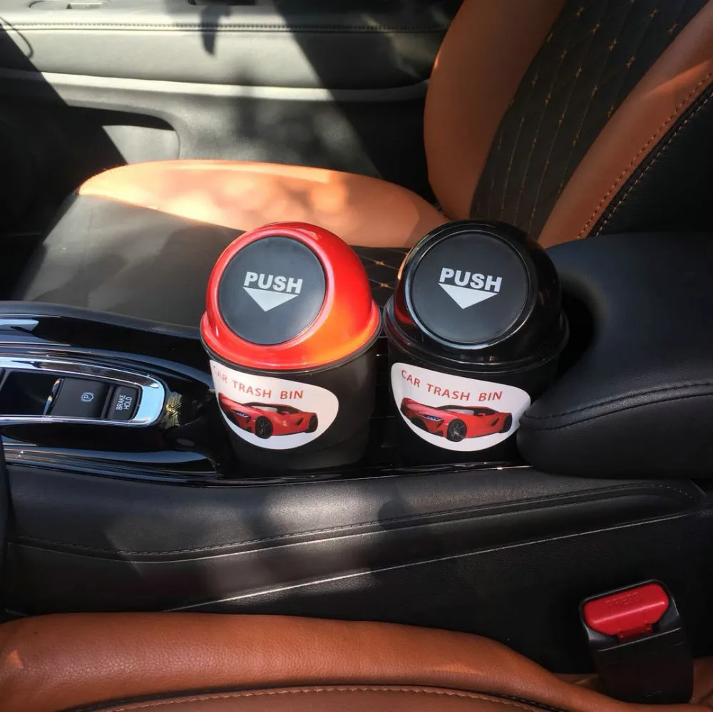 Car Trash Can Organizer Garbage Holder Automobiles Storage Bag Accessories Auto Door Seat Back Visor Trash Bin Paper Dustbin car trash can,car storage bag,car trash bag,car seat accessory