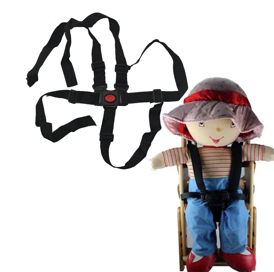 

Baby Universal 5 Point Harness High Chair Safe Belt Seat Belts For Stroller Pram Buggy Children Kid Pushchair