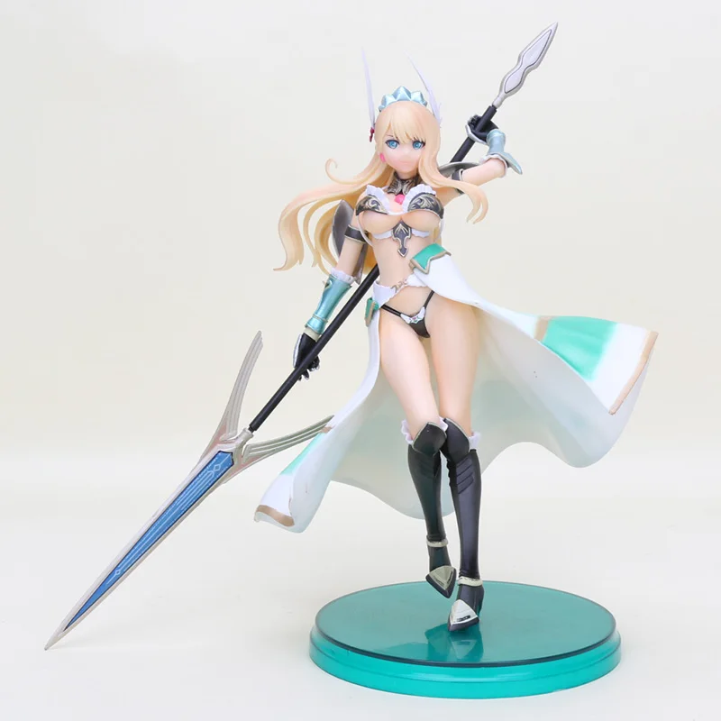 

New BIKINI WARRIORS Valkyrie Action Figures toy Anime BIKINI Fighter PVC Collectible Model Doll Toy 25cm