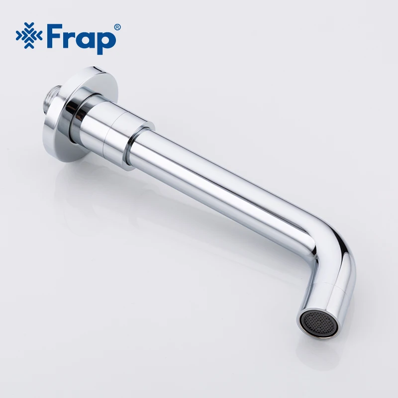 FRAP New Brass Basin Faucet Wall Mounted Tap Single Handle Bathroom Mixer Tap Hot Cold Sink Faucet Rotation Spout Y10050