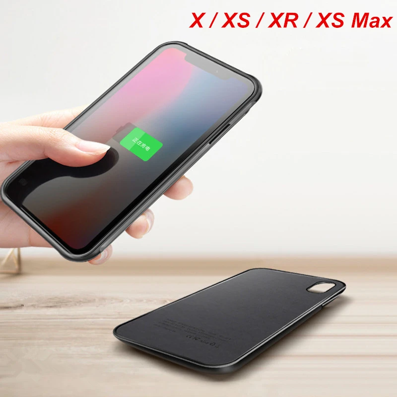 Аккумулятор Extpower для iphone X Xs 5000 мАч с раздельной зарядкой умным цифровым дисплеем