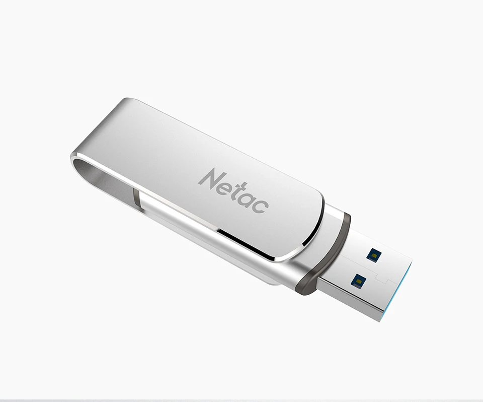 Netac U388 USB флеш-накопитель 16 Гб/32 ГБ/64 Гб/128 ГБ USB3.0 карта памяти высокоскоростной флеш-накопитель металлическое устройство хранения