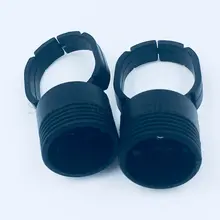 100 шт/партия Оригинальное тайваньское черное кольцо для пигментов для перманентного пигмент для перманентного макияжа Держатели