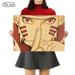 Галстук Лер Японии Наруто Классическая анимация крафт бумага плакат украшения живопись наклейки на стену 36X51,5 см