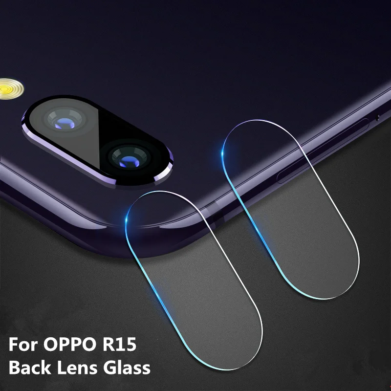 

Back Camera Lens Transparent Clear Tempered Glass For OPPO R15 Protector Protective Film For OPPO R15 Lens Glass