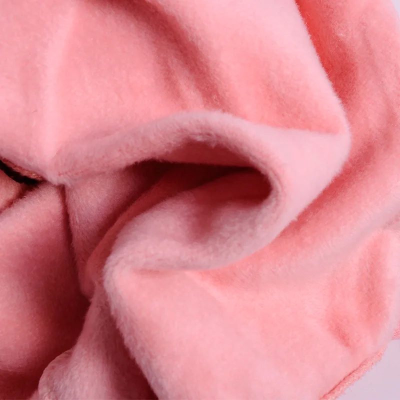 Зимняя бархатная одежда с милыми медвежьими ушками для малышей Одежда для маленьких мальчиков детское розовое боди Теплые Детские боди