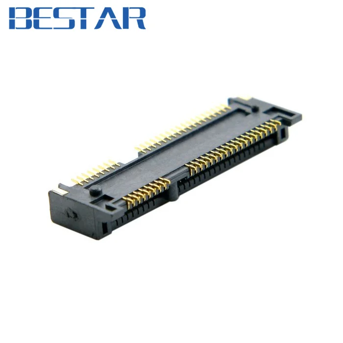 Mini PCI E pci express pcie mSATA 52pin розетка с высотой 4 0 мм Женская Стандартная плата SMT для