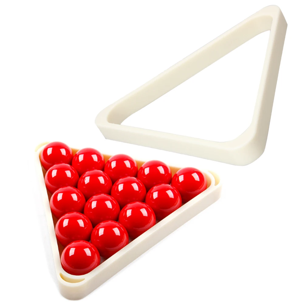 Plastic 8 Ball Pool Rack Table Rack Durable Snooker Triangle Rack